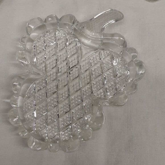 3 pc set vintage Tiara Sandwich Indiana glass diamond shape cream sugar plus - Picture 11 of 13